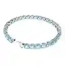 Pulsera Matrix Azul M AQUA/RHS M Swarovski