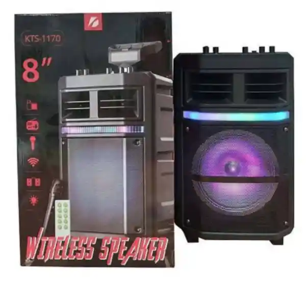 Wireless Speaker Parlante 8 KTS-1170