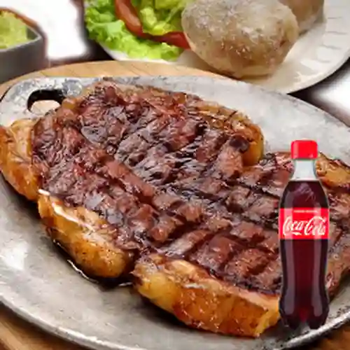 Combo Churrasco a la Brasa + Coca Cola 400 ml