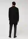 Abrigo Arizona Negro Talla XS Hombre Mango