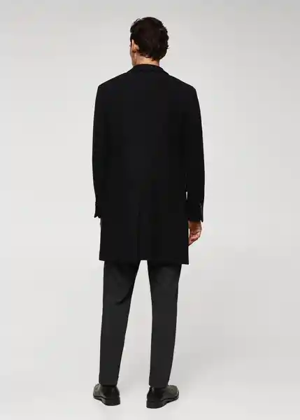Abrigo Arizona Negro Talla XS Hombre Mango