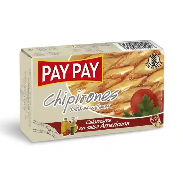 Pay Pay Chipirón Chipirone Relleno Salsa American