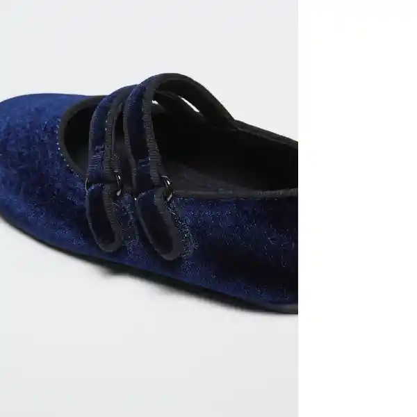 Zapato Annab Azul Talla 21 Niñas Mango