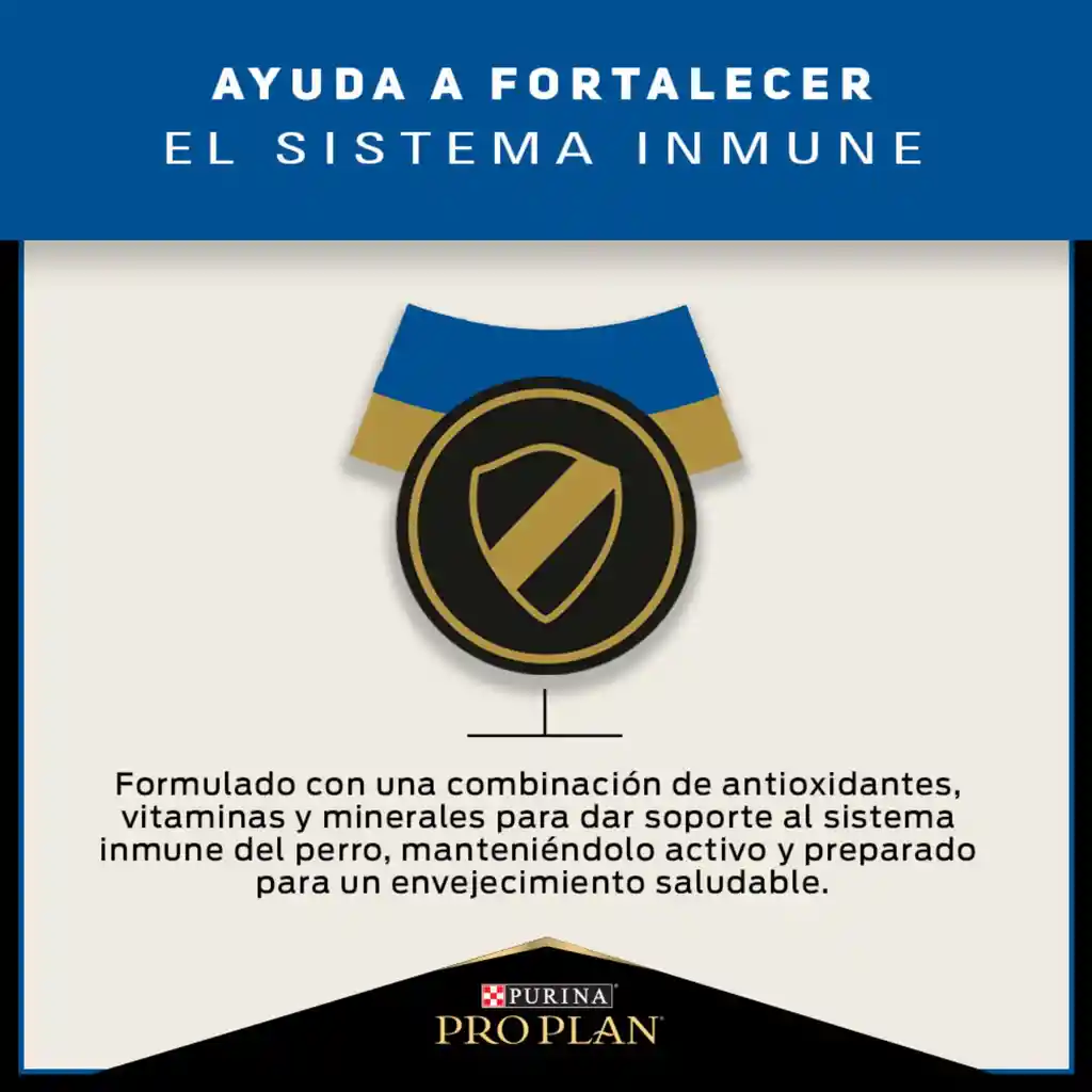 Comida para Perros adultos +7 años razas pequeñas Purina Pro Plan x 1 kg