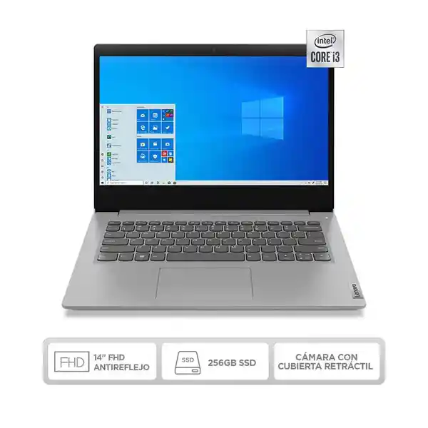 Lenovo Computador 256Gb Ssd Ip 3 14IML05