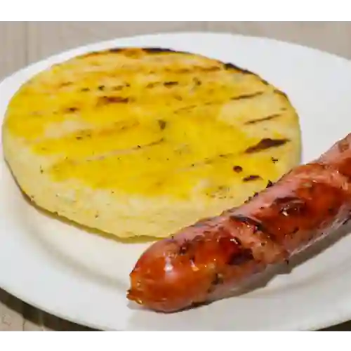 Arepa con Chorizo
