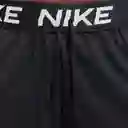 Nike Short Attack Df Mr 5in Para Mujer Negro Talla S