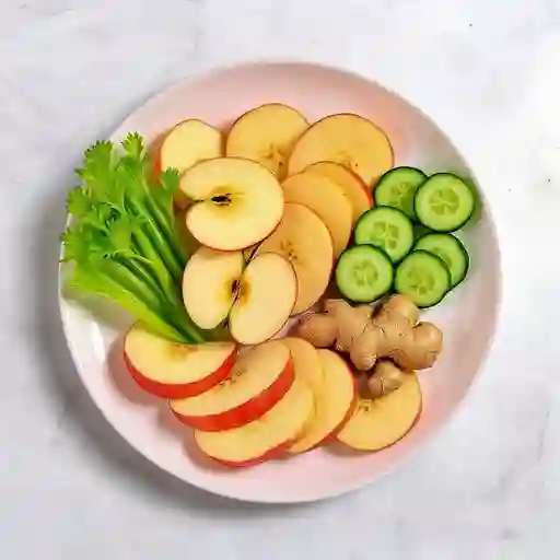 Manzana, Apio, Pepino Y Jengibre
