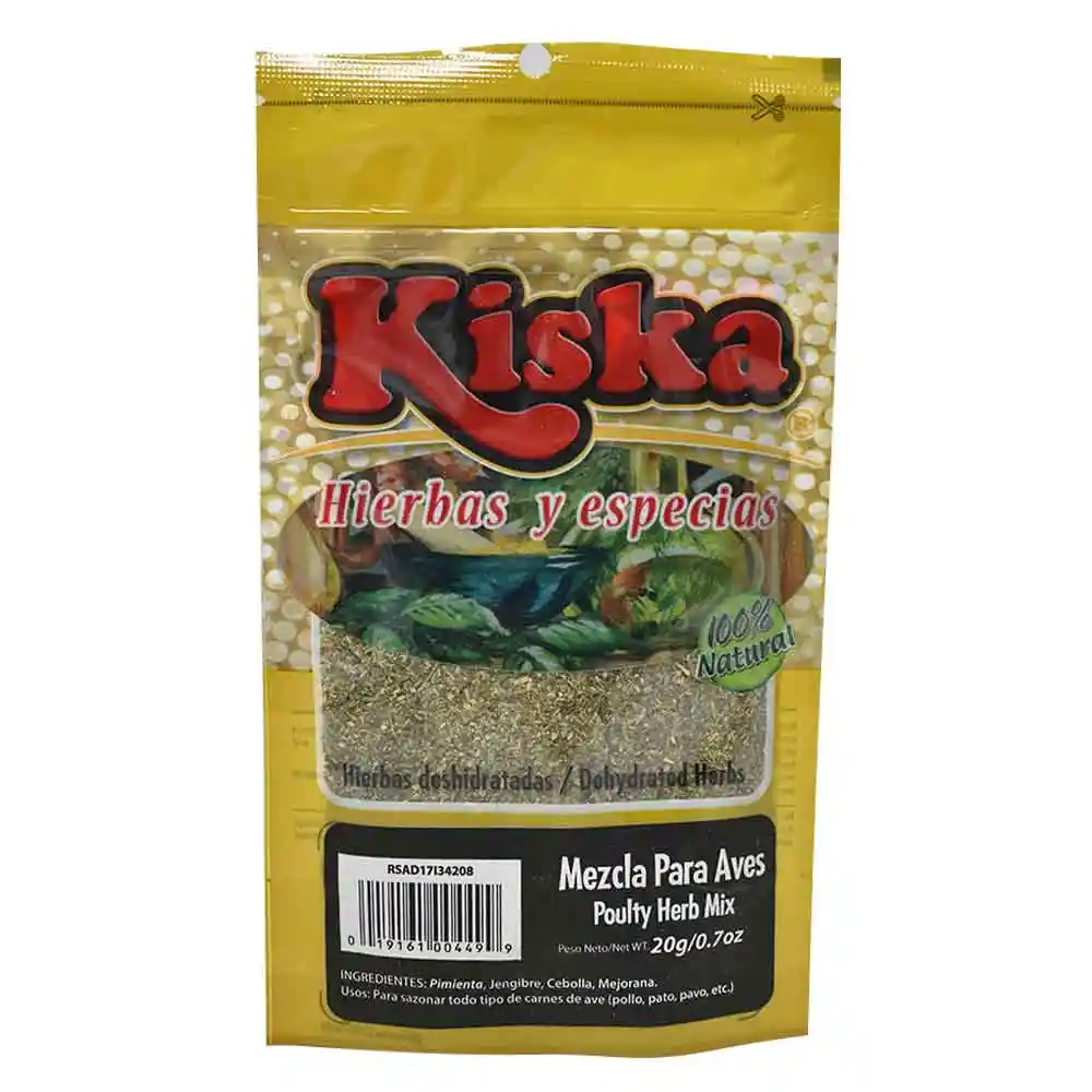 Mezcla Kiska Para Aves