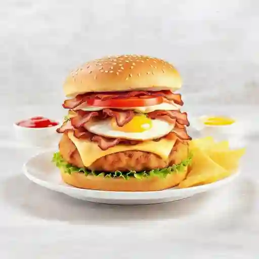 Hamburguesa King Chicken