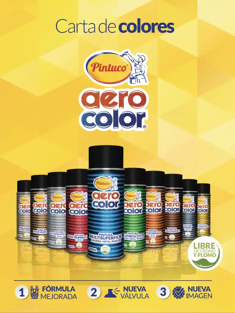 Aerocolor Pintura Blanco Brillante