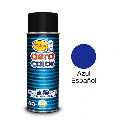 Aerocolor Pintura Azul Español