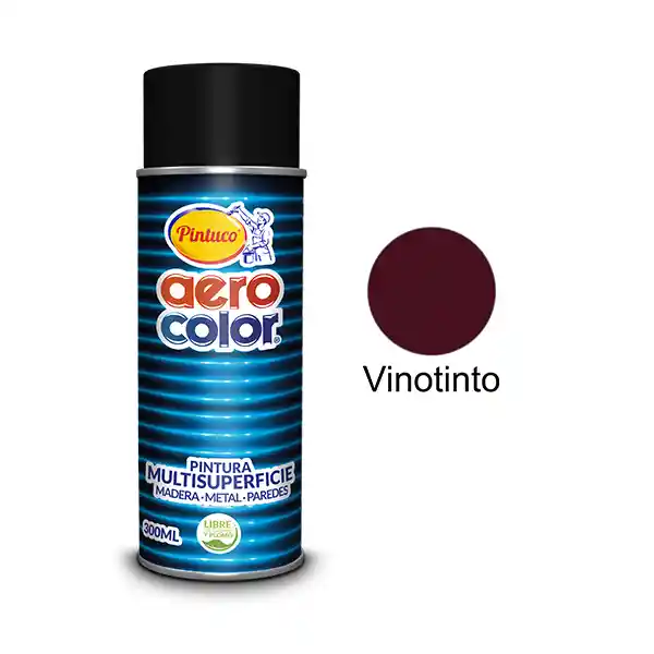 Aerocolor Pintura Vinotinto