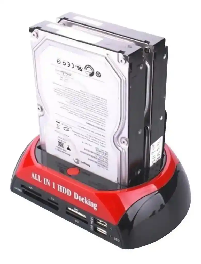 Docking Station USB 2.0 Ide sata 2.5" 3.5" Lector Memorias USB