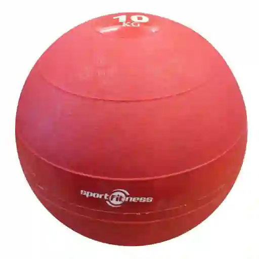 BALÓN MEDICINAL  DE PESO 10 KGRS CAUCHO ROJO