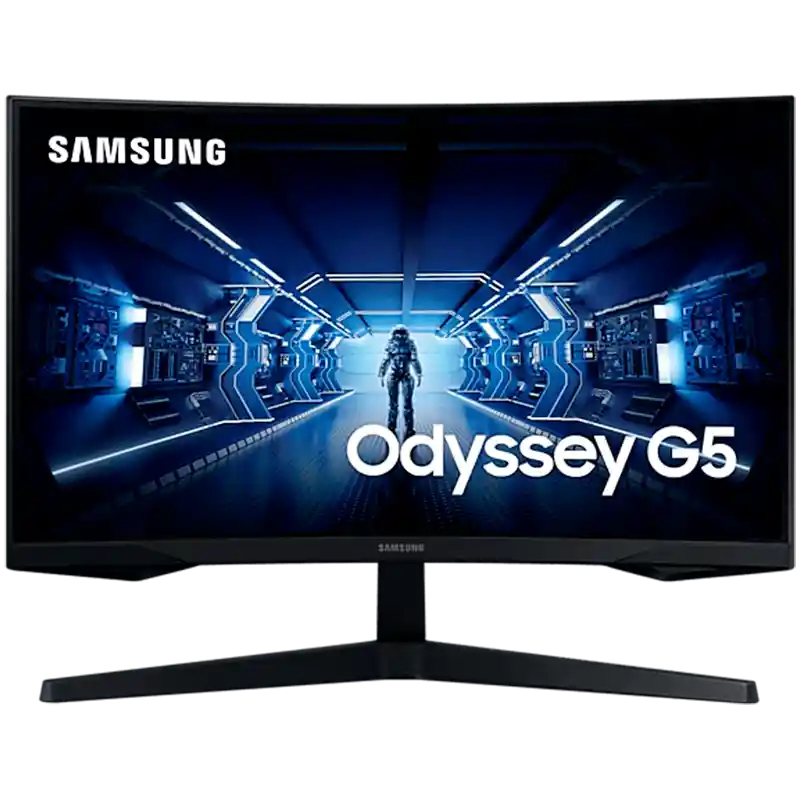 Samsung Monitor Gamer Curvo 27 Hdr10 Va Odyssey G5 C27G55Tqwl 1Ms 144Hz