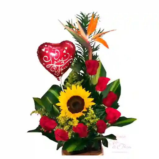 Arreglo Floral Mi Sol