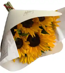 Bouquet De 12 Girasoles