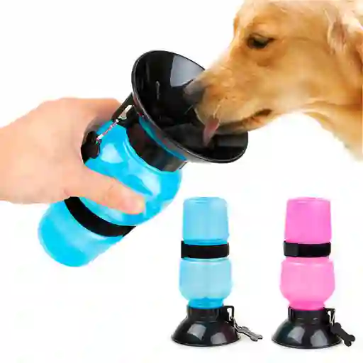 Bebedero Botella Portatil Agua Mascotas Aqua Dog
