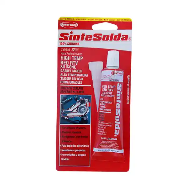 Silicona Roja 70 Ml Sinteco Itw