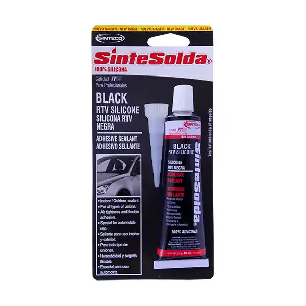 Silicona Negra 50 Ml Sinteco Itw