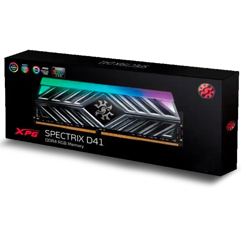 Memoria Ram PC XPG Spectrix D41 DDR4 8Gb 3600MHz RGB