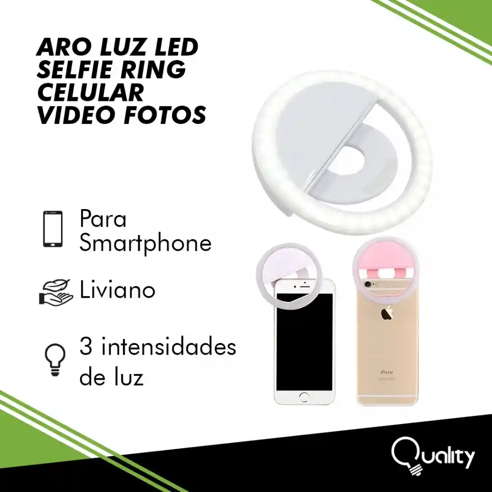 Aro de Luz LED para Celular