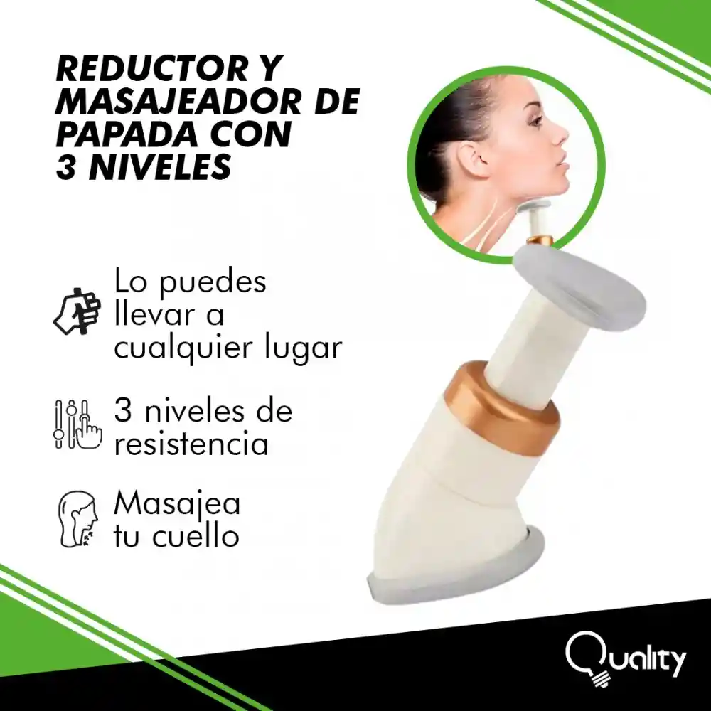 Reductor y Masajeador de Papada con 3 Niveles