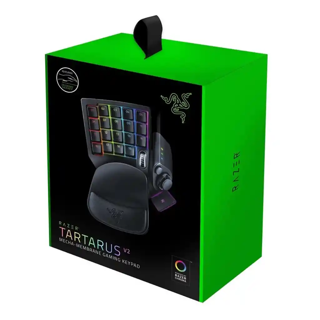 Rgb Teclado De Una Mano Razer Tartarus V2