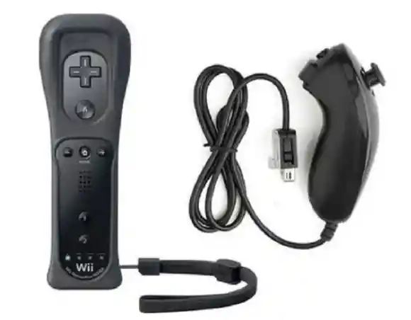 Control Wii-wii U + nunchuk + silicona