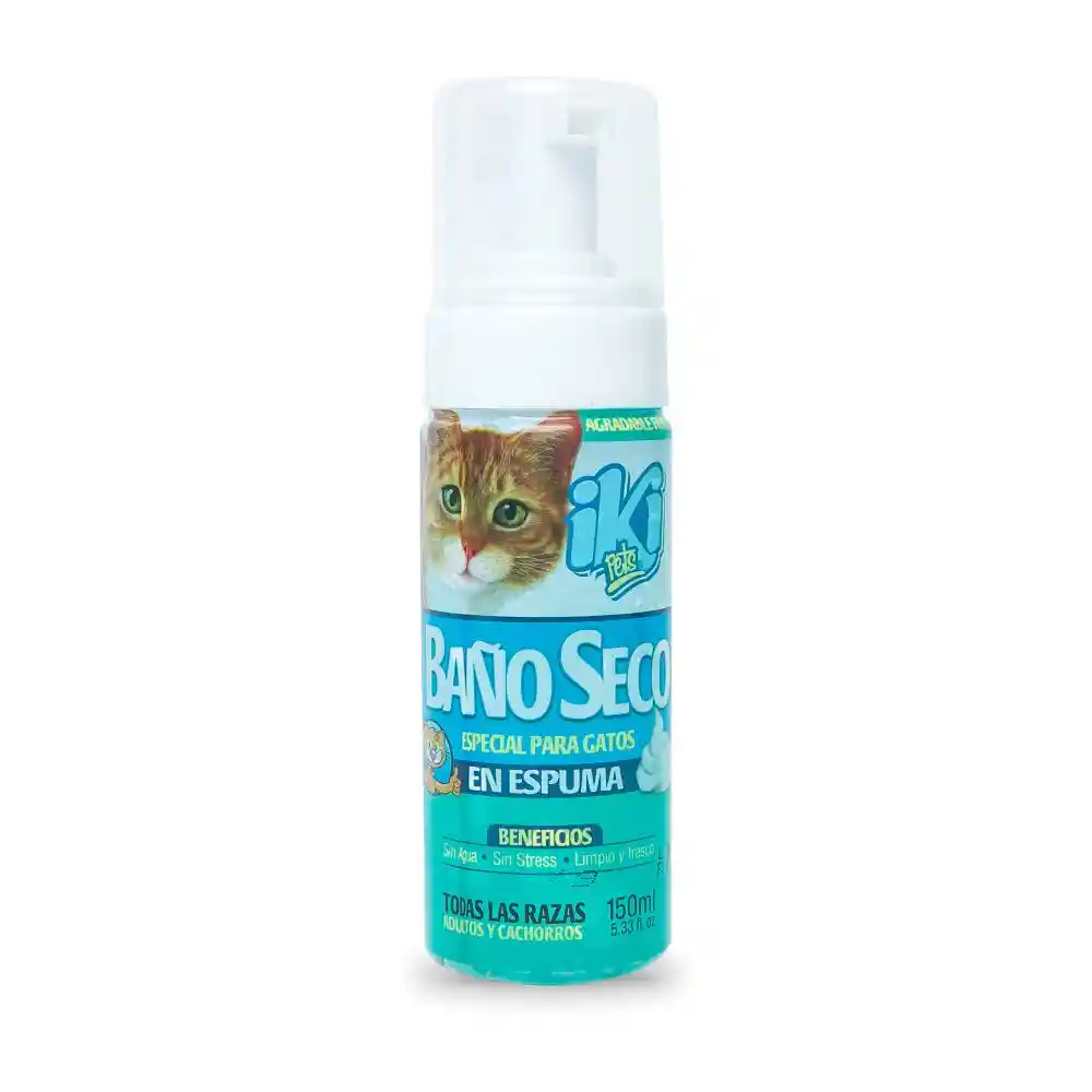 Iki Pets Baño Seco para Gatos