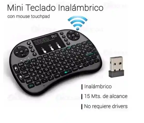 Mini Teclado Inalámbrico Wi-fi Directo