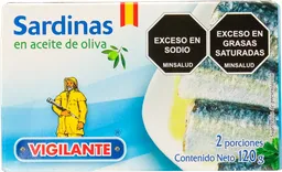 Vigilante Sardina en Aceite de Oliva