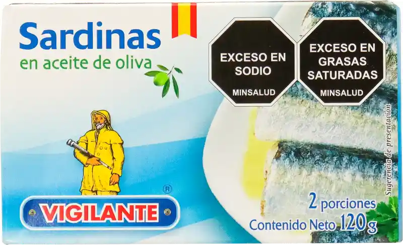 Vigilante Sardina en Aceite de Oliva