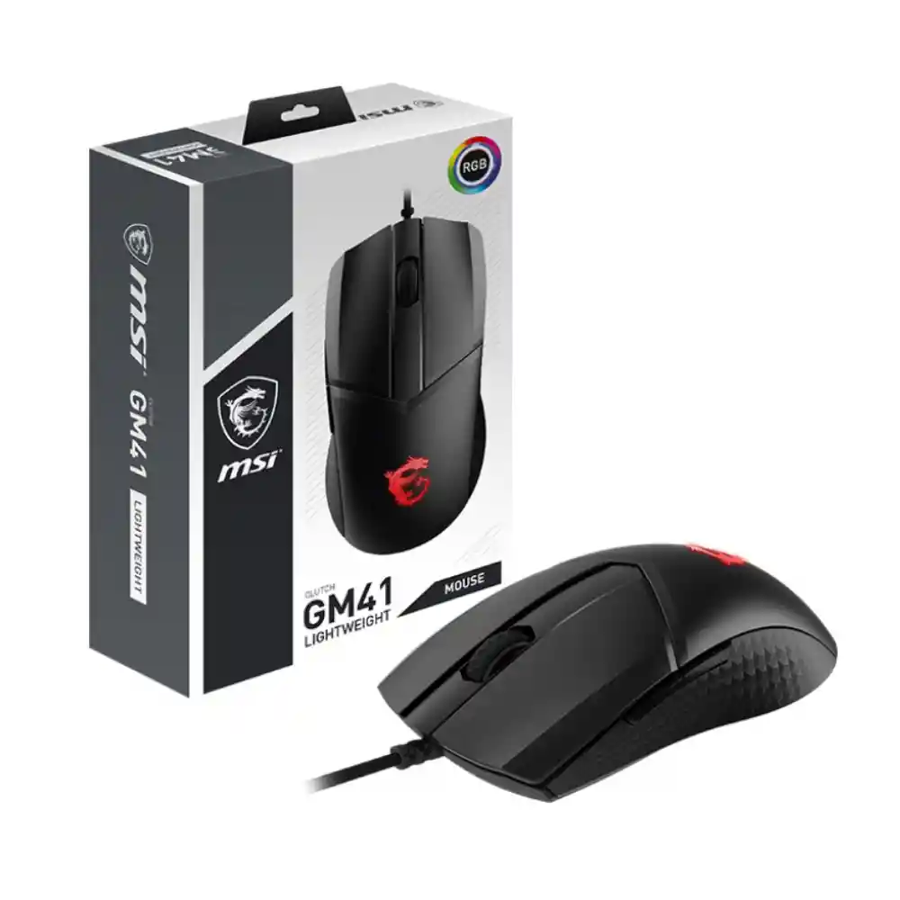 Mouse Msi Clutch Gm41 Rgb