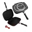 Sartén Doble Parrilla 36 Cm Antiadherente Dual Grill Dessini