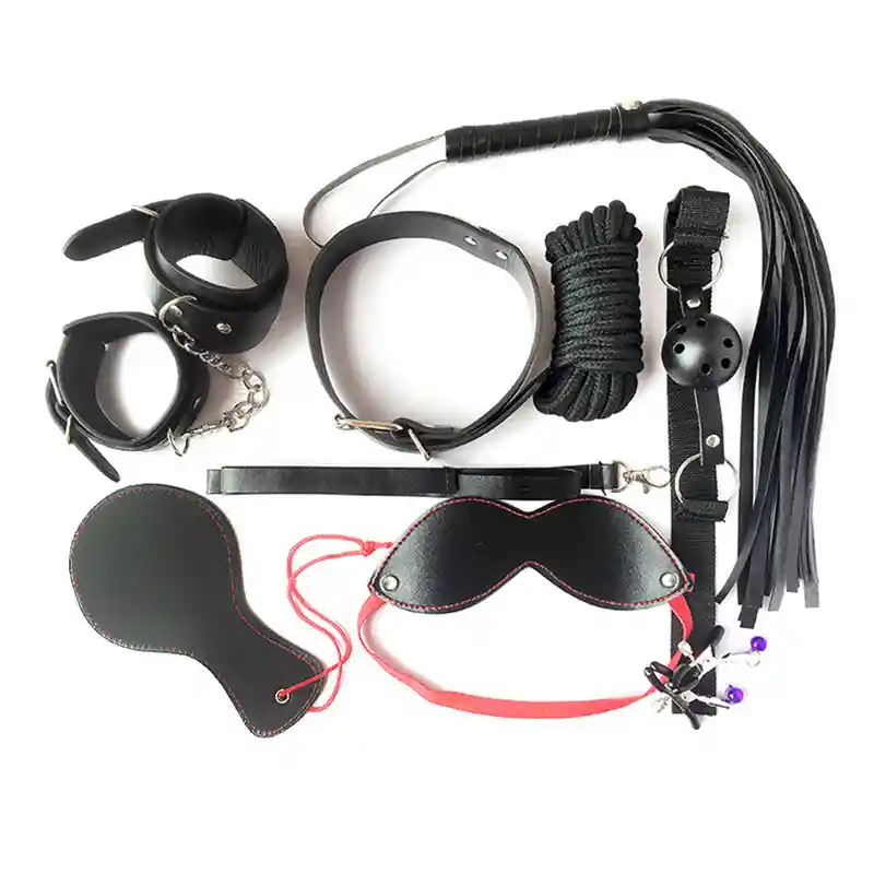 Kit de bondage Elite 8 piezas