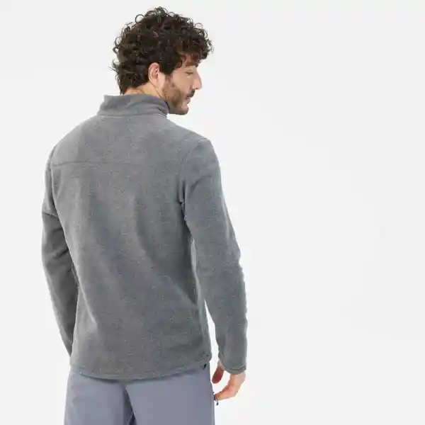 Quechua Saco Polar de Senderismo Para Hombre Gris Talla XXL