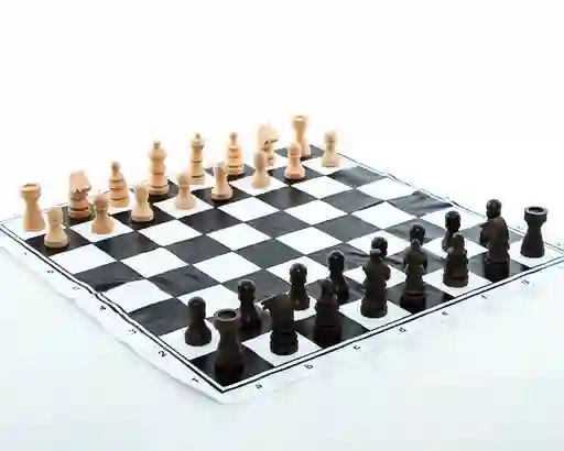 Ajedrez infantil tablero en lona. 