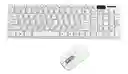 Combo Teclado Y Mouse K06 Blanco