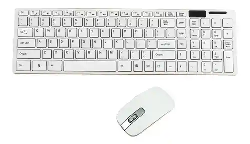 Combo Teclado Y Mouse K06 Blanco