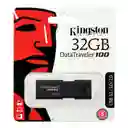 Kingston Memoria De 32Gb Datatraveler 100 Con Velocidad 3.1 Original