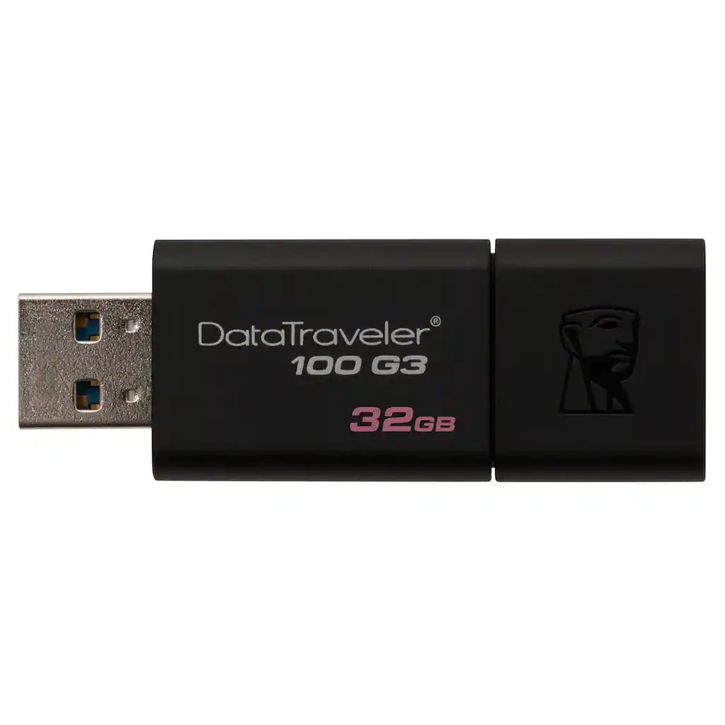 Kingston Memoria De 32Gb Datatraveler 100 Con Velocidad 3.1 Original