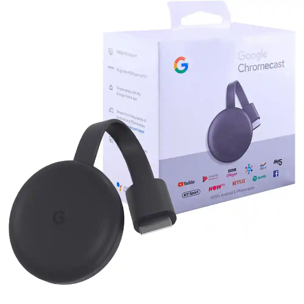 Google Dispositivo Chromecast 3 Smart Tv