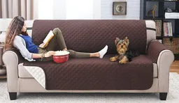 Funda Doble Faz Forro Protector Sofa 3 Puestos Couch Coat