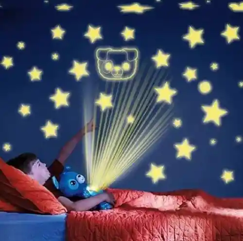 Peluche Muñeco Con Proyección De Luces Nocturnas Star Belly