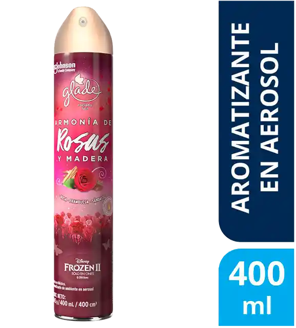 Glade Aerosol Armonia de Rosas