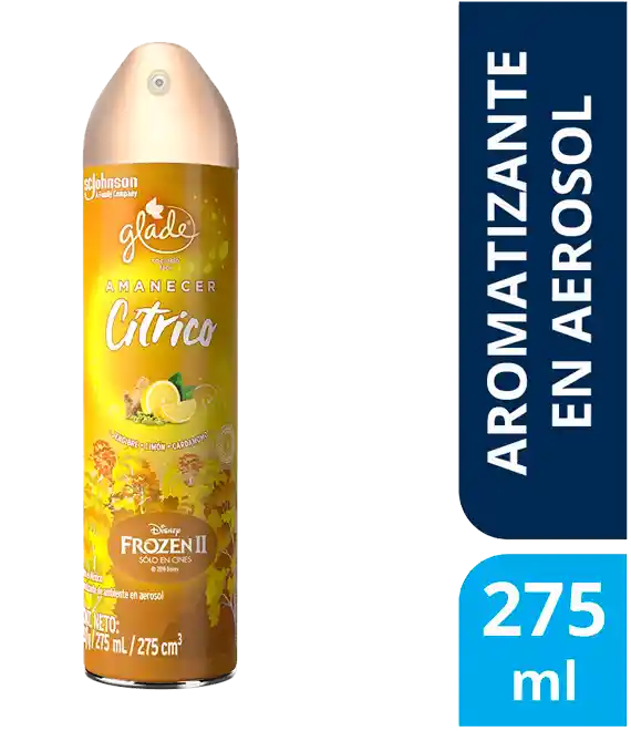 Glade Aromatizante En Aerosol Amanecer Cítrico