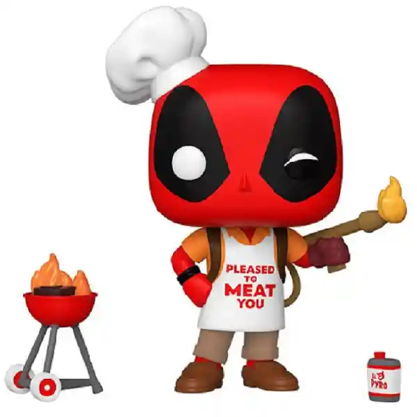 Funko Pop Backyard Griller Deadpool (774) 30Th Aniversario