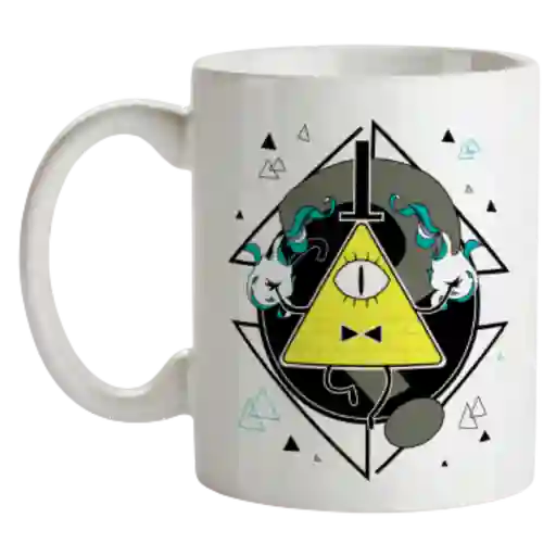 Mug Bill Cipher Gravity Falls